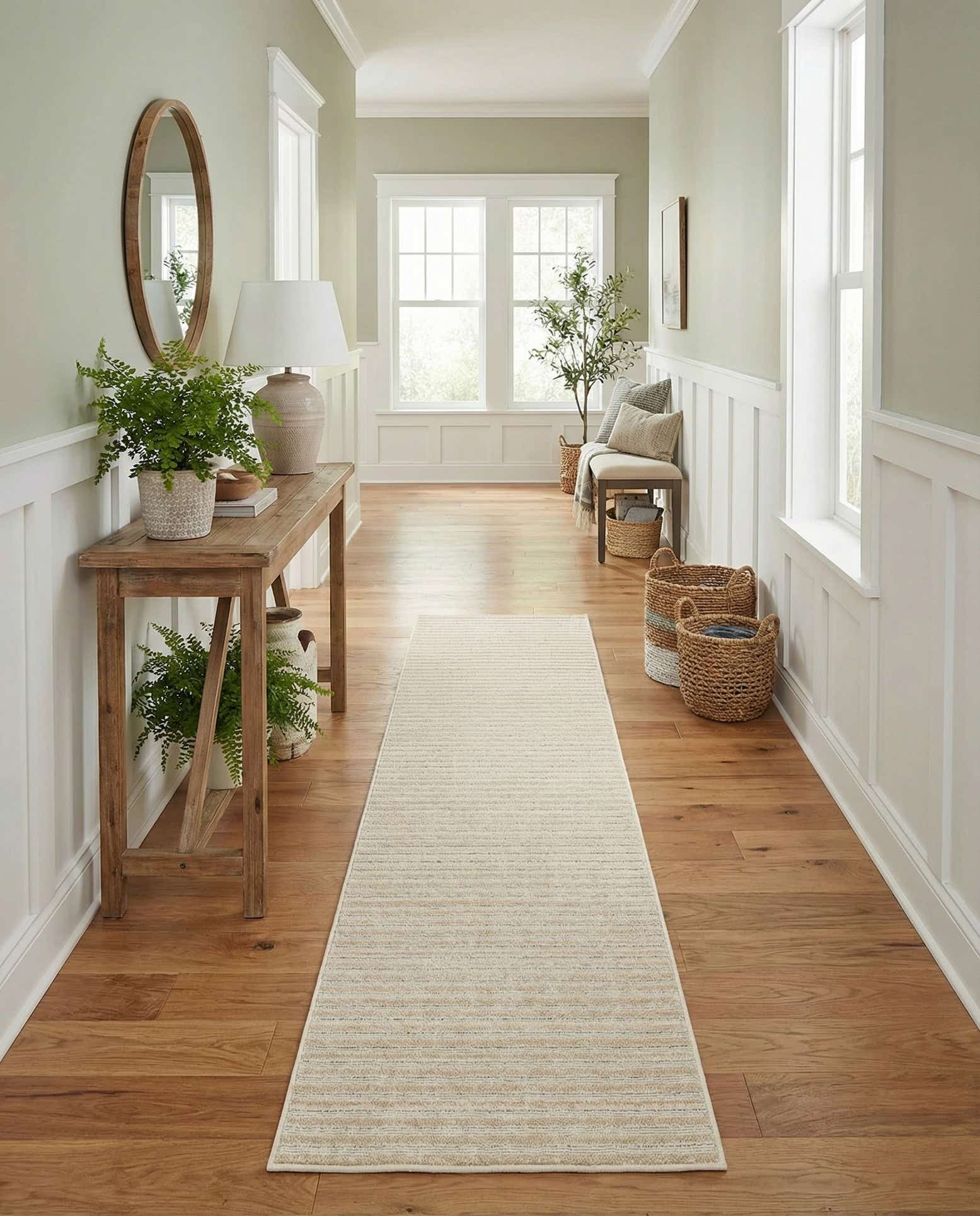 2' 7 x 12' Easy-Clean Sabrina Soto Indoor / Outdoor Runner Rug