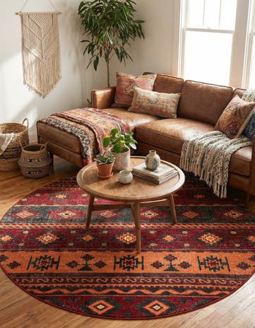 7' 10 x 7' 10 Lucerne Round Rug