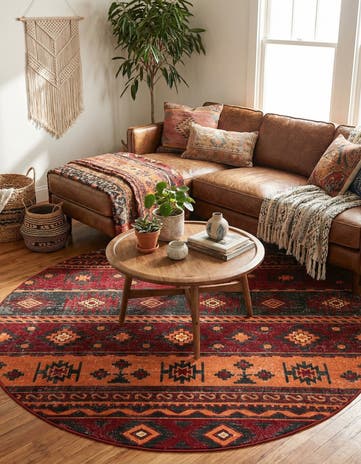 7' 10 x 7' 10 Lucerne Round Rug