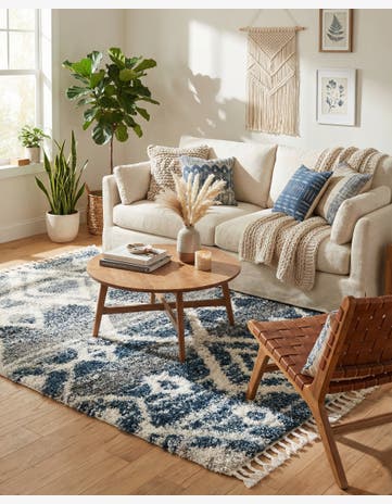 5' 4 x 7' 8 Lagom Shag Rug