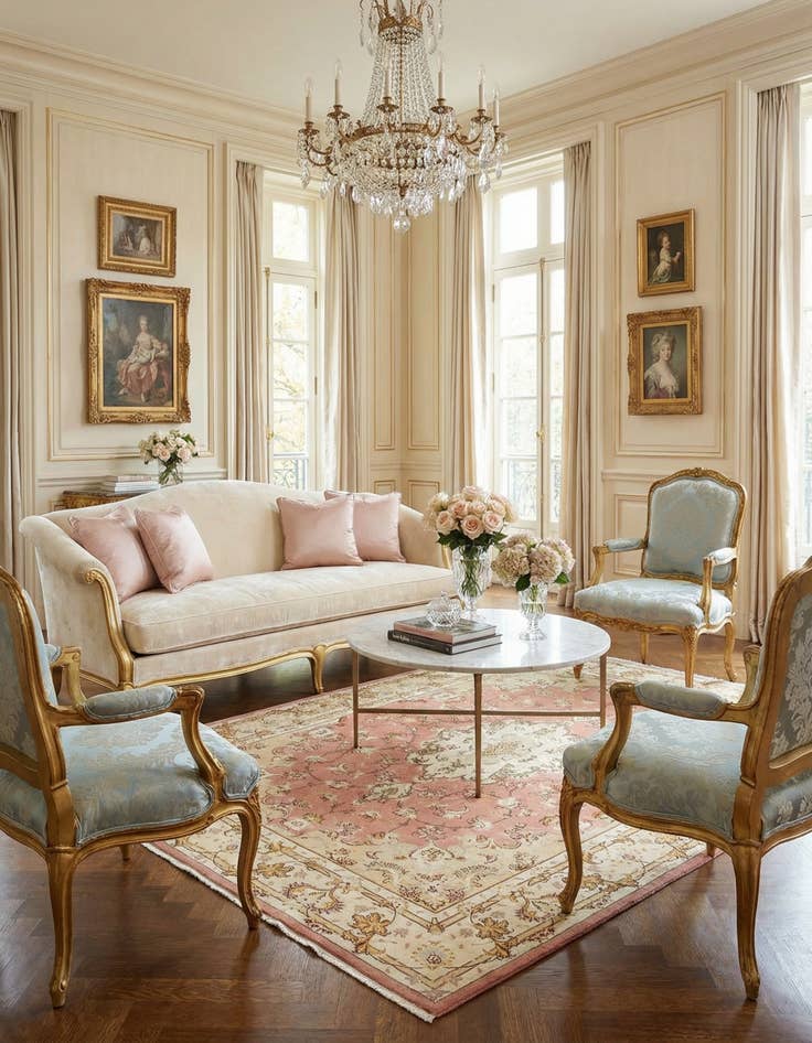 Detail image of 5' 5 x 8' Tabriz Rug