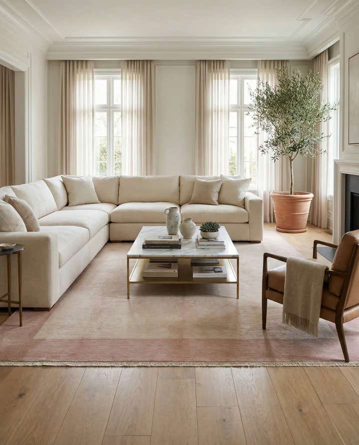 9' 10 x 13' 4 Hand Knotted Darya Wool Rug