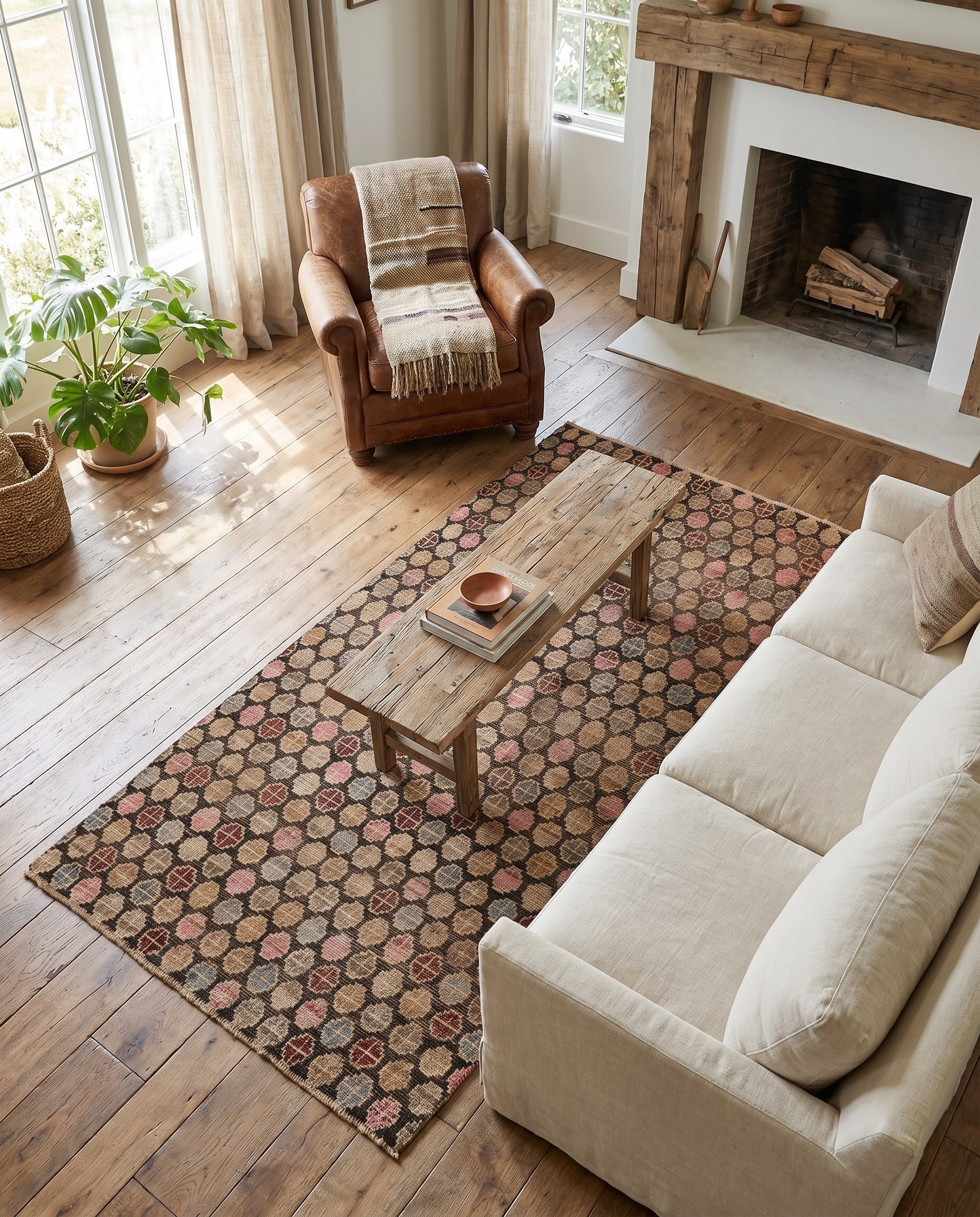 4' 10 x 8' 1 Hand Knotted Balouch Wool Rug
