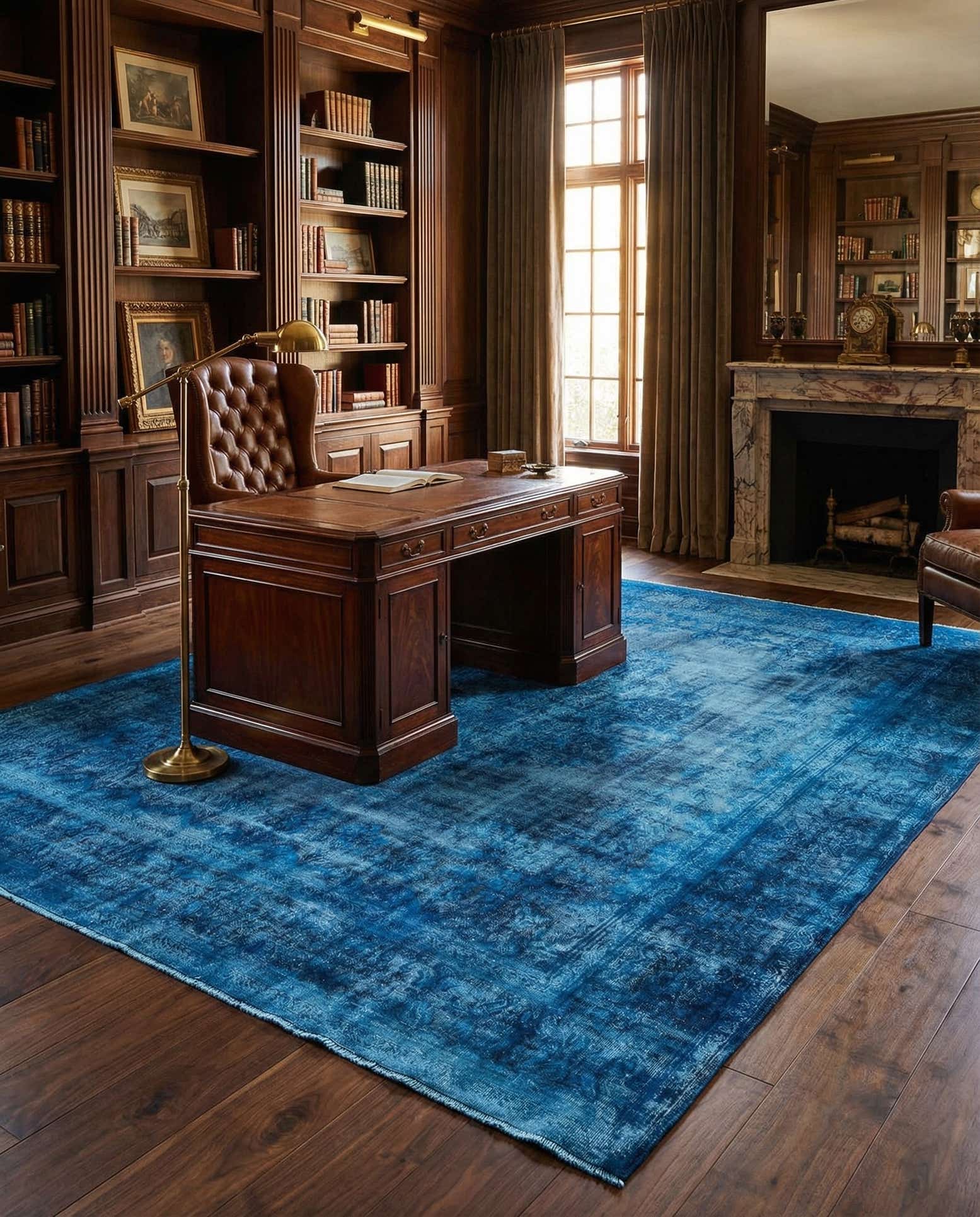 9' 10 x 13' 1 Vintage Royal Wool Rug