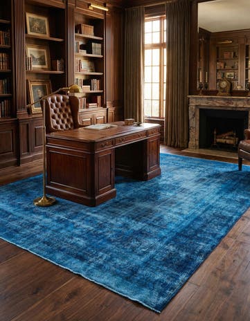 9' 10 x 13' 1 Vintage Royal Wool Rug