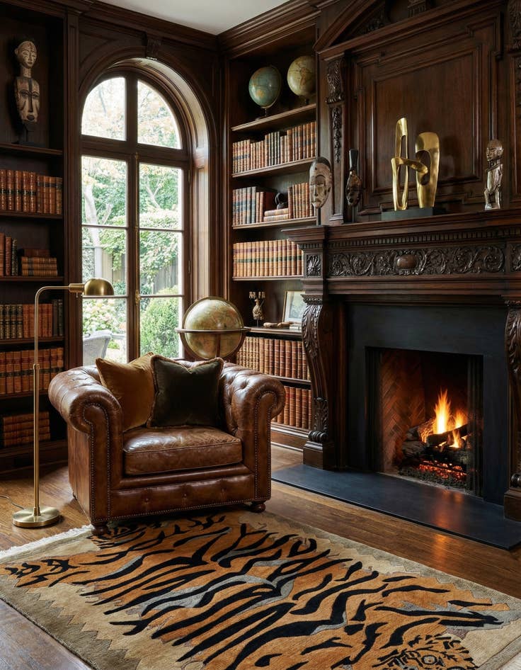 Detail image of 4' x 5' 11  Hand Knotted Tibet Wool Rug