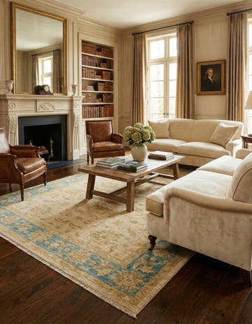 5' 9 x 7' 7 Kaizar Wool Rug