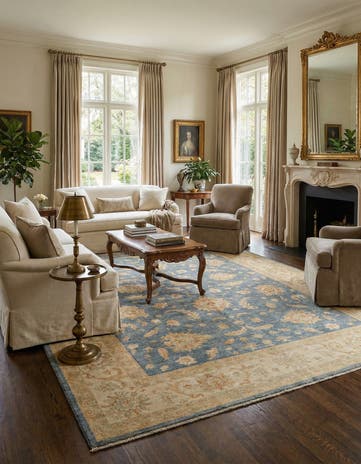 8' 2 x 11' 4 Kaizar Wool Rug