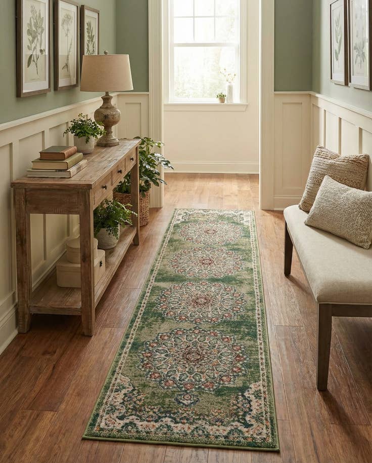 Detail image of 2' 7 x 10' Isabella Runner Rug