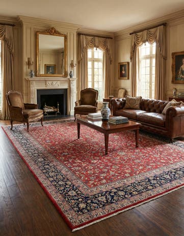 9' 11 x 13' 9 Kerman Rug