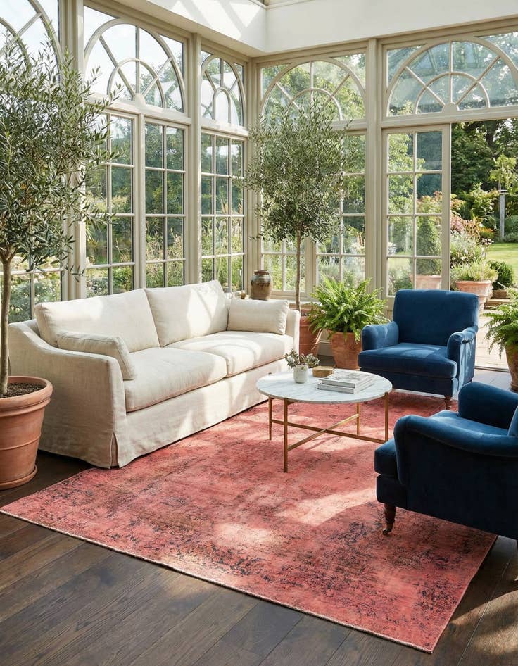 Detail image of 9' 3 x 12' 5 Vintage Royal Wool Rug