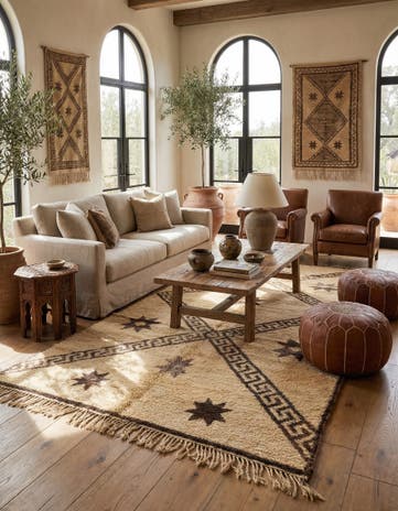 5' 10 x 10' 9 Berber Rug