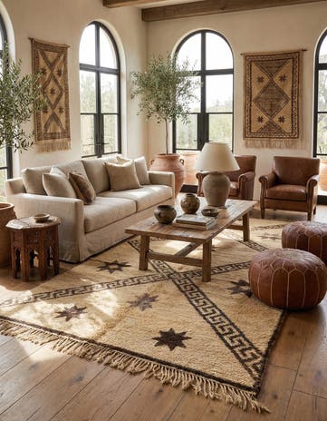 5' 10 x 10' 9 Berber Rug