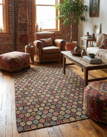 5' x 8' Hand Knotted Balouch Wool Rug