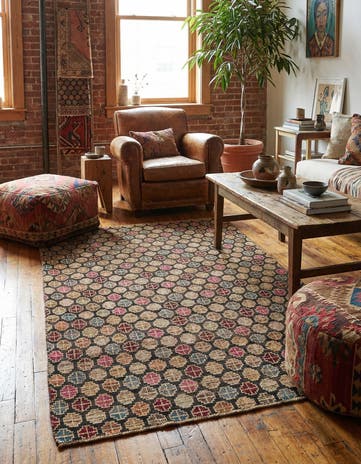 5' x 8' Hand Knotted Balouch Wool Rug