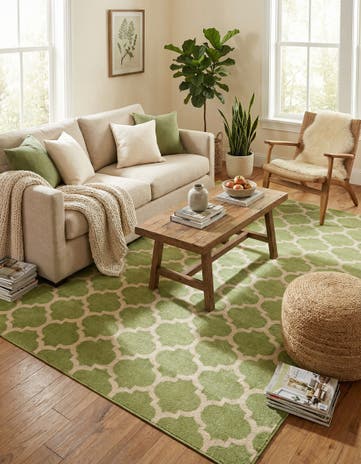 9' x 12' Lattice Rug