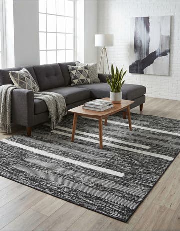 Black Abbey Rug