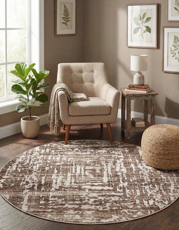 6' x 6' Hermitage Round Rug