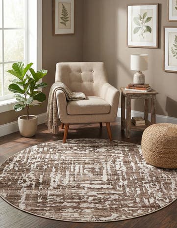 6' x 6' Hermitage Round Rug
