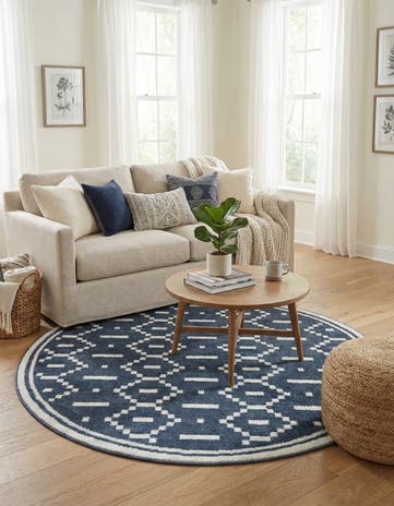 5' x 5' Oslo Round Rug
