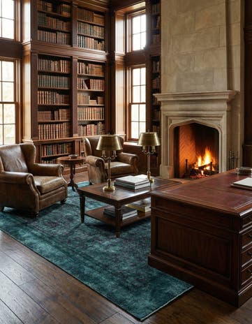 8' 8 x 12' 6 Vintage Royal Wool Rug