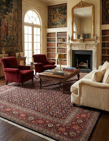 6' 6 x 10' 10 Tabriz Mahi Rug
