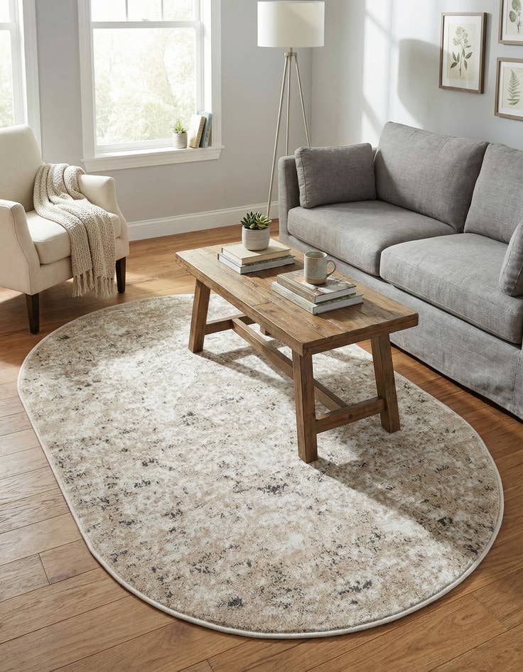 Detail image of 3' 1 x 5' 3 Oregon Oval Rug