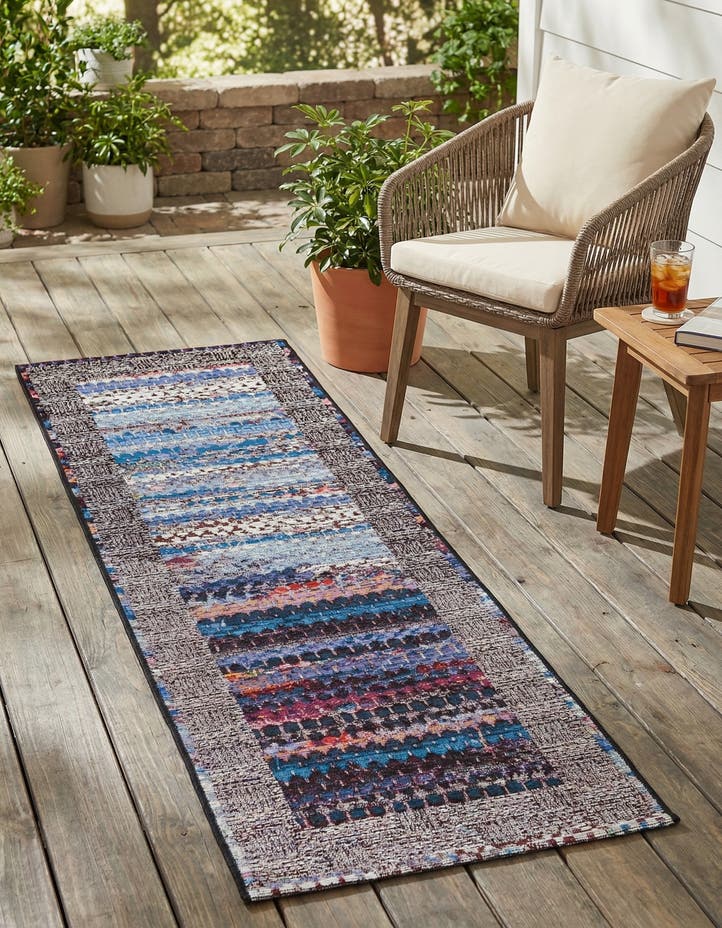 2' x 6' Easy-Clean Modern Indoor / Outdoor...