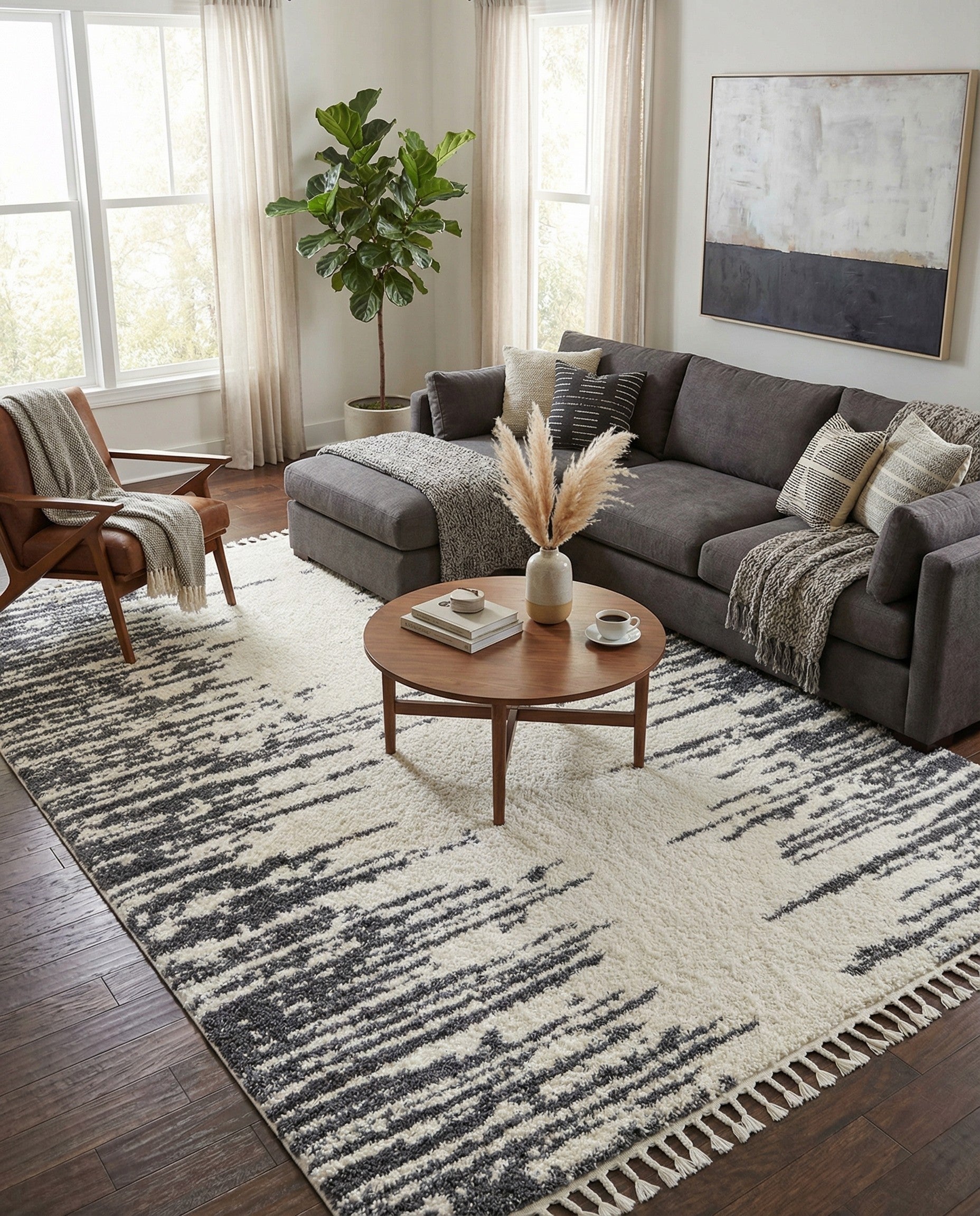  10' x 14' Serenity Shag Rug