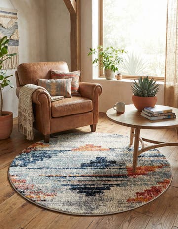 Tucson Round Rug