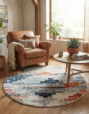 Tucson Round Rug