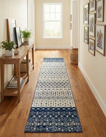 3' 3 x 16' 5 Moroccan Trellis Runner Rug