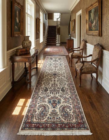 2' 10 x 10' 7 Hamedan Wool Runner Rug