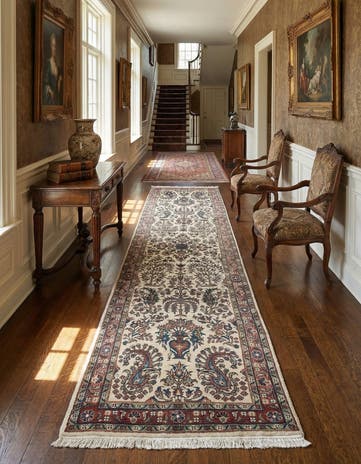2' 10 x 10' 7 Hamedan Wool Runner Rug