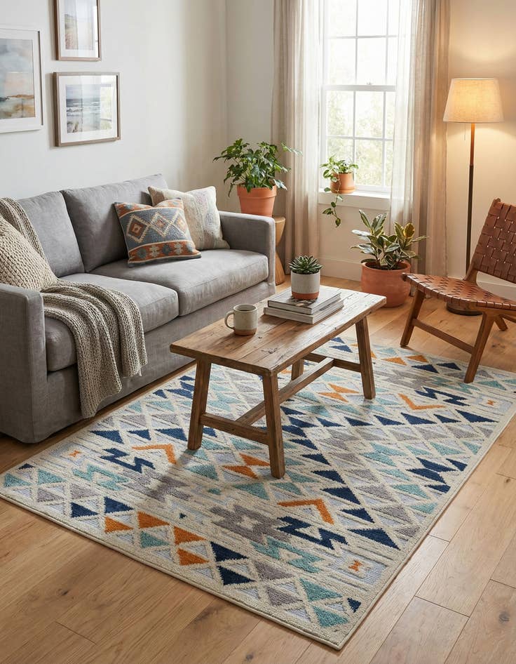 Detail image of  4' x 6'  Washable Aruba Indoor / Outdoor Rug