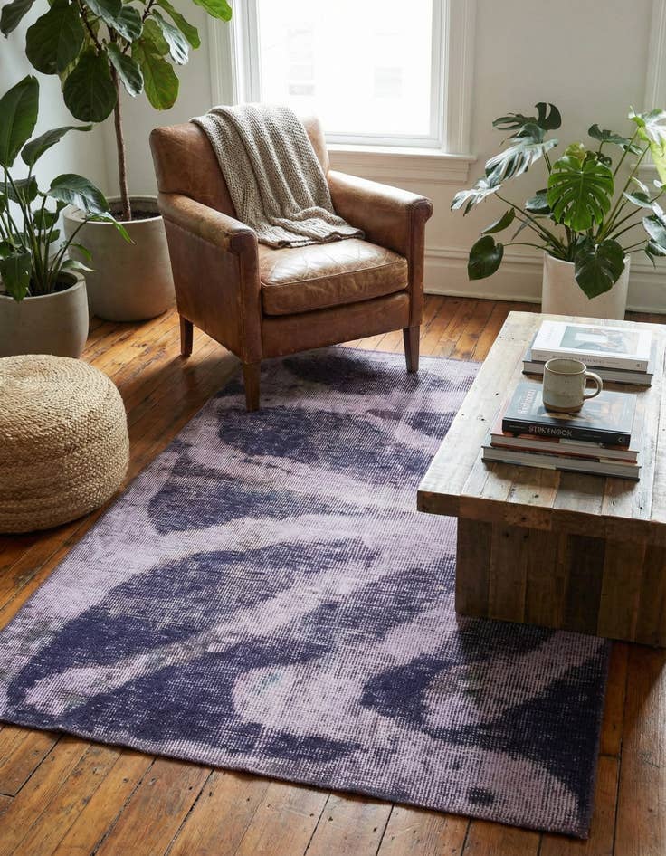 Detail image of 2' 10 x 4' 2  Hand Knotted Ultra Vintage Persian Wool Rug