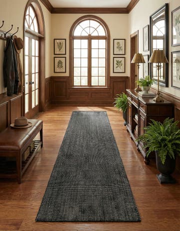 3' 3 x 19' 8 Hand Woven Jill Zarin English Manor Wool Runner Rug