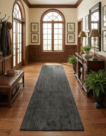 3' 3 x 19' 8 Hand Woven Jill Zarin English Manor Wool Runner Rug