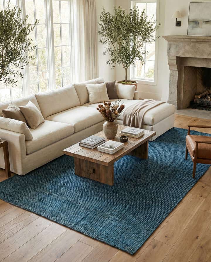 6' 5 x 10' 5 Hand Knotted Darya Wool Rug