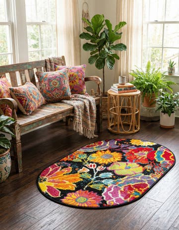 2' 2 x 3' 1 Tuscany Oval Rug