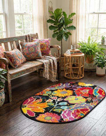 2' 2 x 3' 1 Tuscany Oval Rug