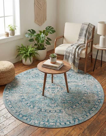 5' 3 x 5' 3 Newport Round Rug