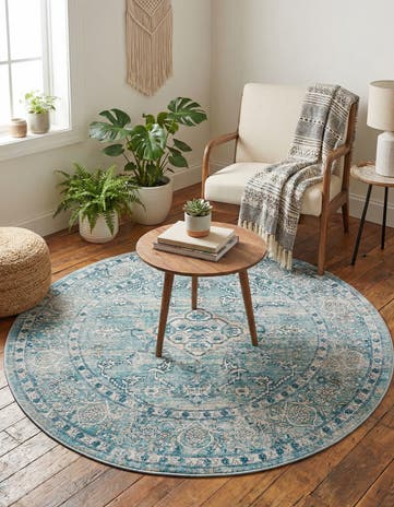 5' 3 x 5' 3 Newport Round Rug
