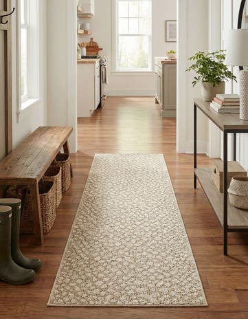 2' x 8' Easy-Clean Safari Indoor / Outdoor Runner Rug