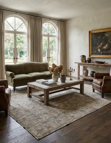 9' 3 x 12' 4 Hand Knotted Ultra Vintage Persian Wool Rug