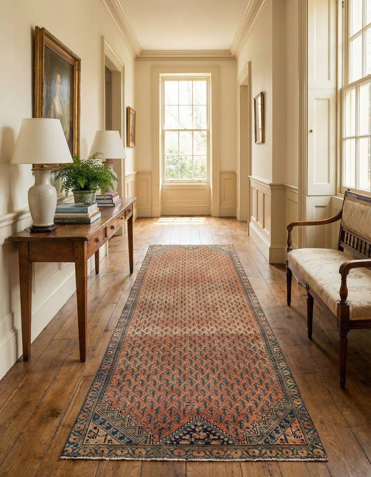 Detail image of 3' 3 x 10' 8 Serabend Runner Rug