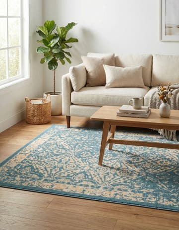 Teal Stockholm Rug