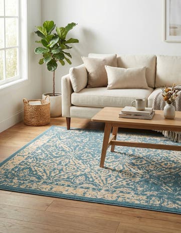 Teal Stockholm Rug