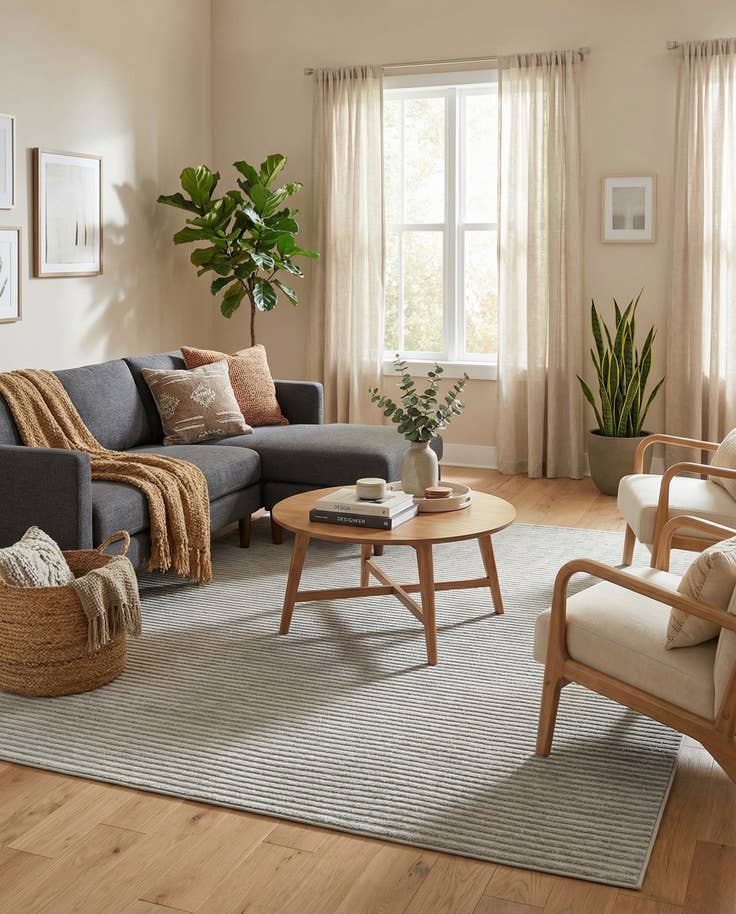Detail image of 9' x 12' Easy-Clean Sabrina Soto Indoor / Outdoor Rug