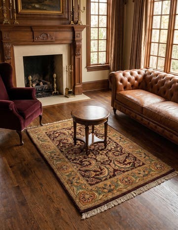 4' 1 x 6' 4 Kashan Rug